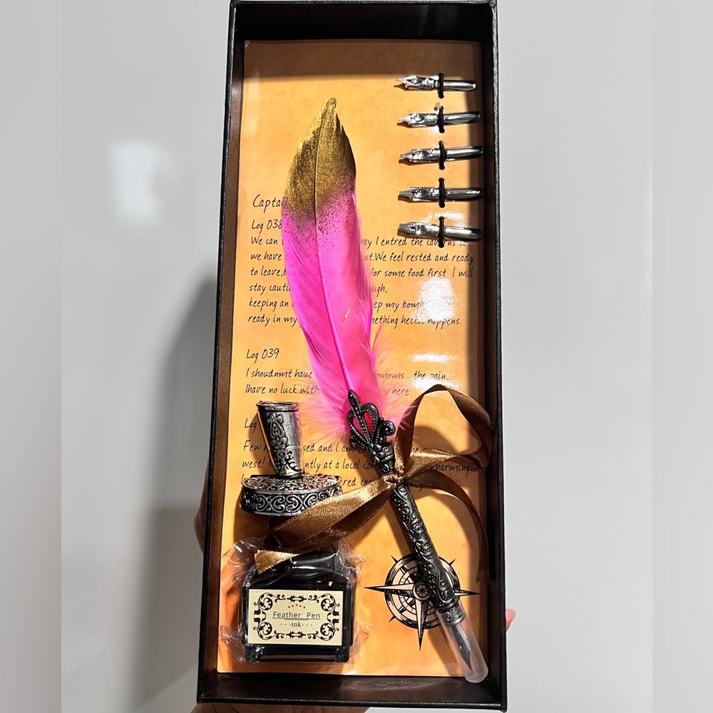 Feather pen